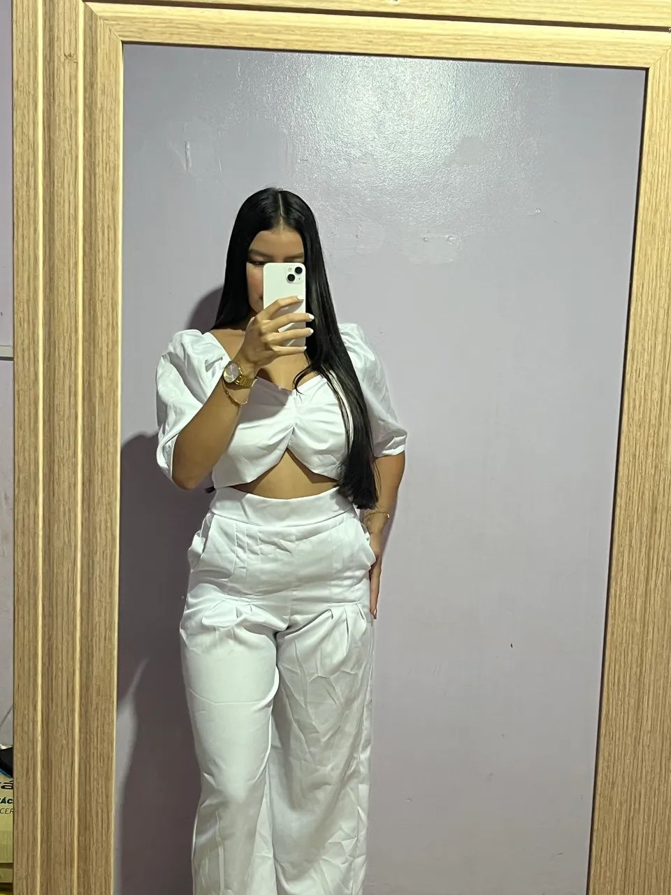 Conjunto Calça e Cropped