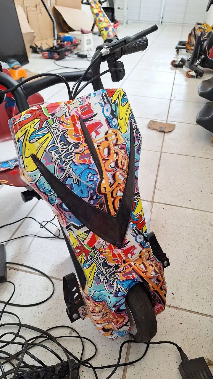 Patinete Elétrico Infantil/ triciclo drift/ kart drift 