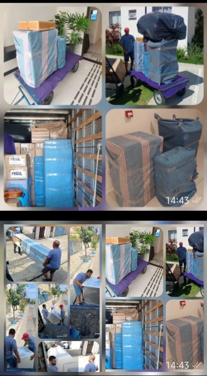 Mudanças e Fretes com Ajudantes e Montador: serviço rápido e seguro - Foto 3