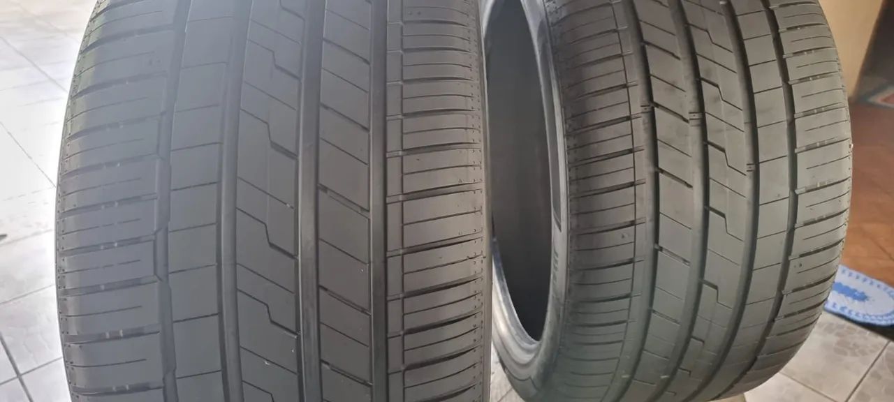 Pneu Hankook 315/35 ZR21- Mercedes AMG- Uma Semana de uso - Foto 4