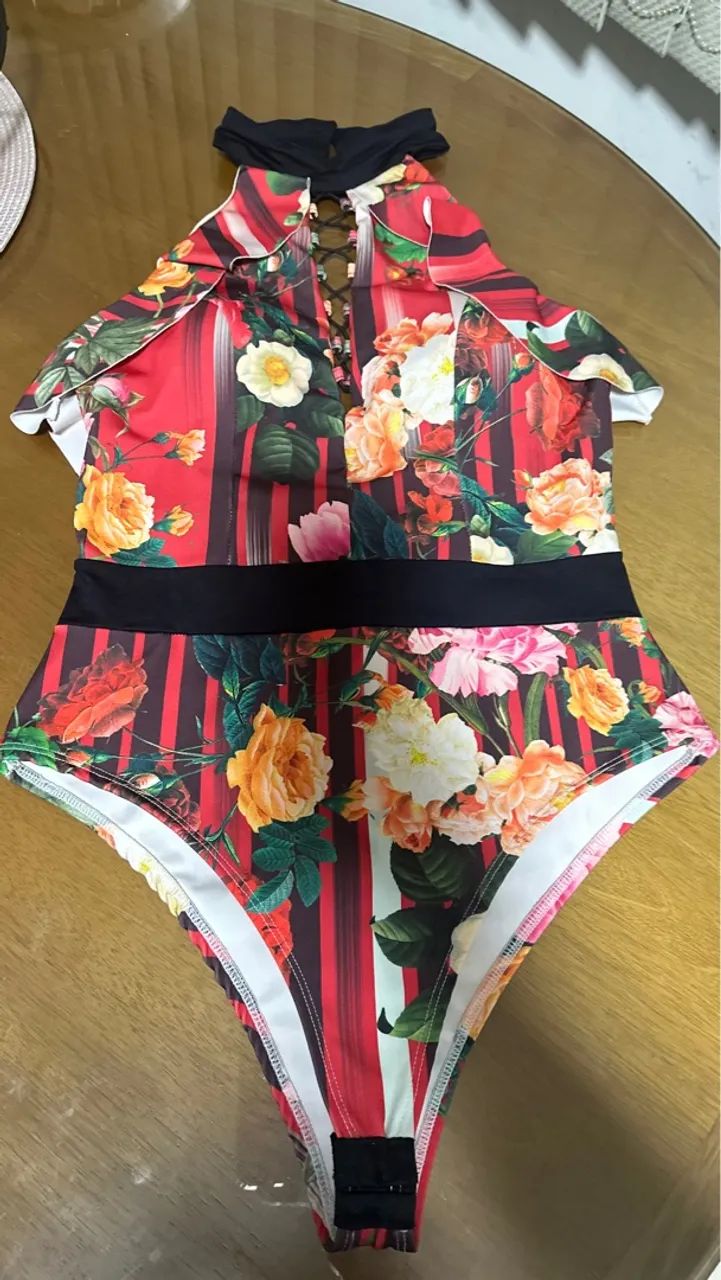 Body estampado floral
