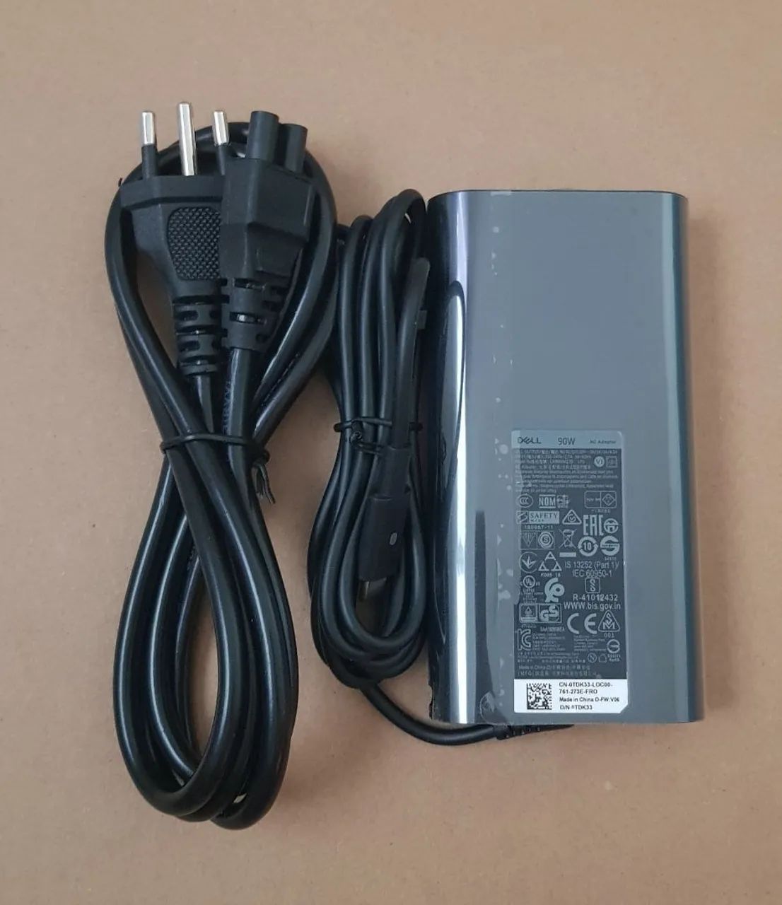 Carregador USB-C pra notebook Dell 