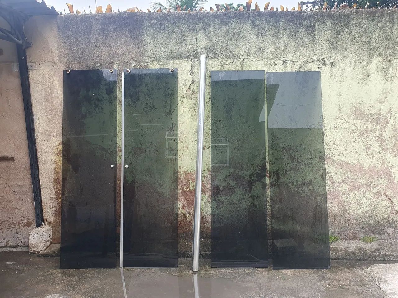 4 Portas de Vidro Temperado - Semi-Novas