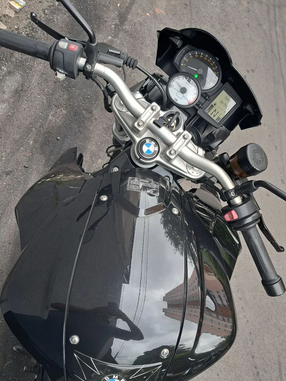 BMW F800r novinha, apenas 34mil km, revisada nós mínimos detalhes, moto na loja beto motos - Foto 10