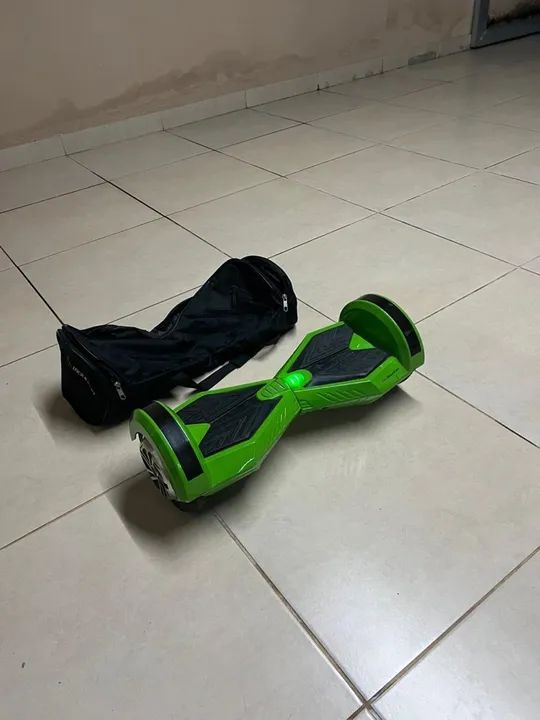 Hoverboard verde novo