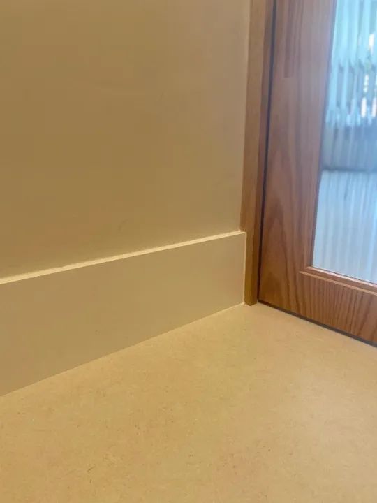 Rodapé Santa Luzia - Linha Moderna 496 Branco - 15 cm