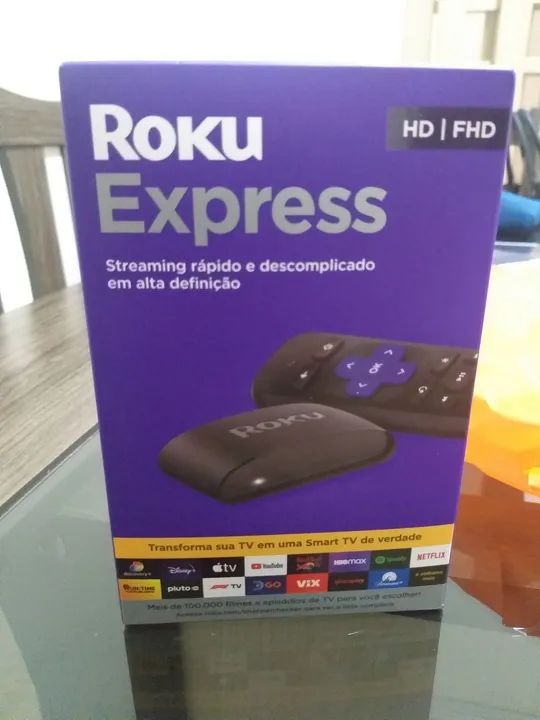 Roku Express - Streaming smart tv crome