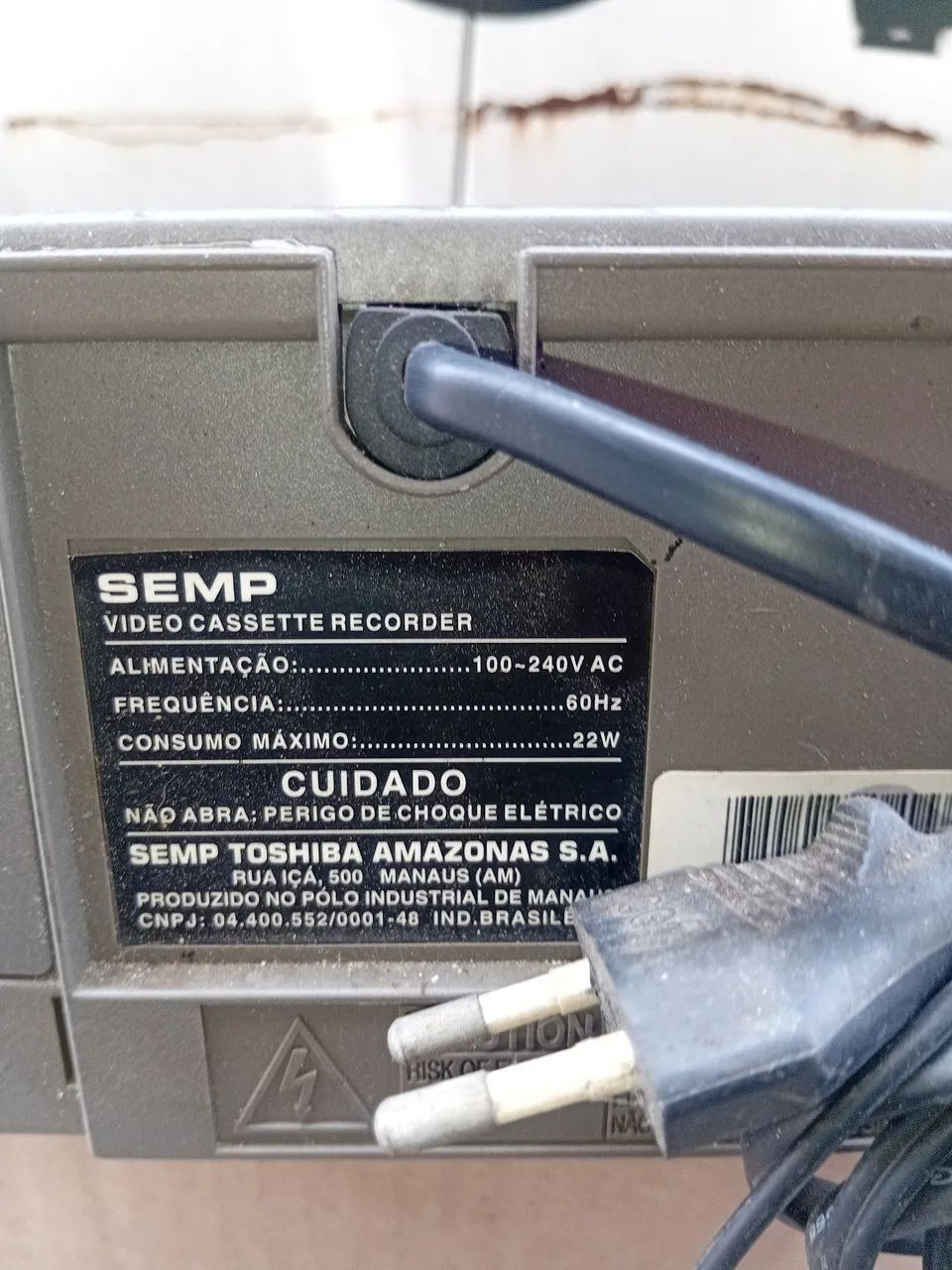 VIDEO CASSETE NO ESTADO. - Foto 3