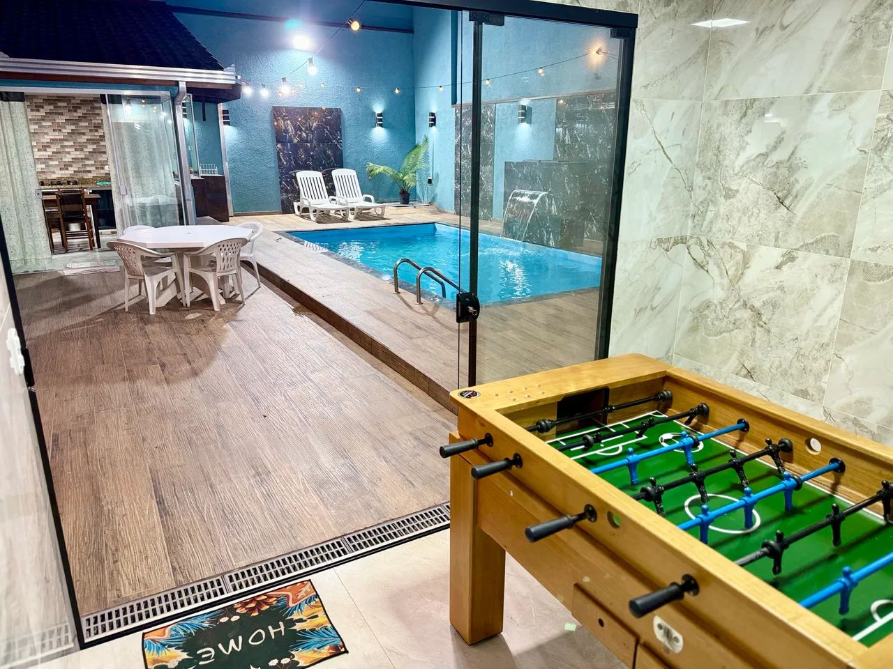 Casa perfeita, na quadra do mar, com piscina, p 10 pessoas  - Foto 2