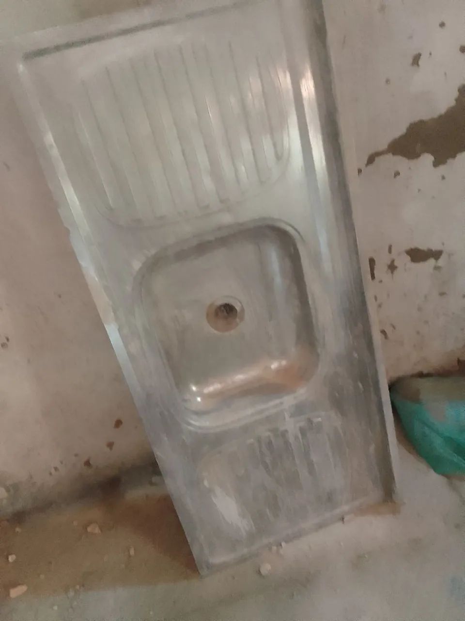 Pia de cozinha em aço inox