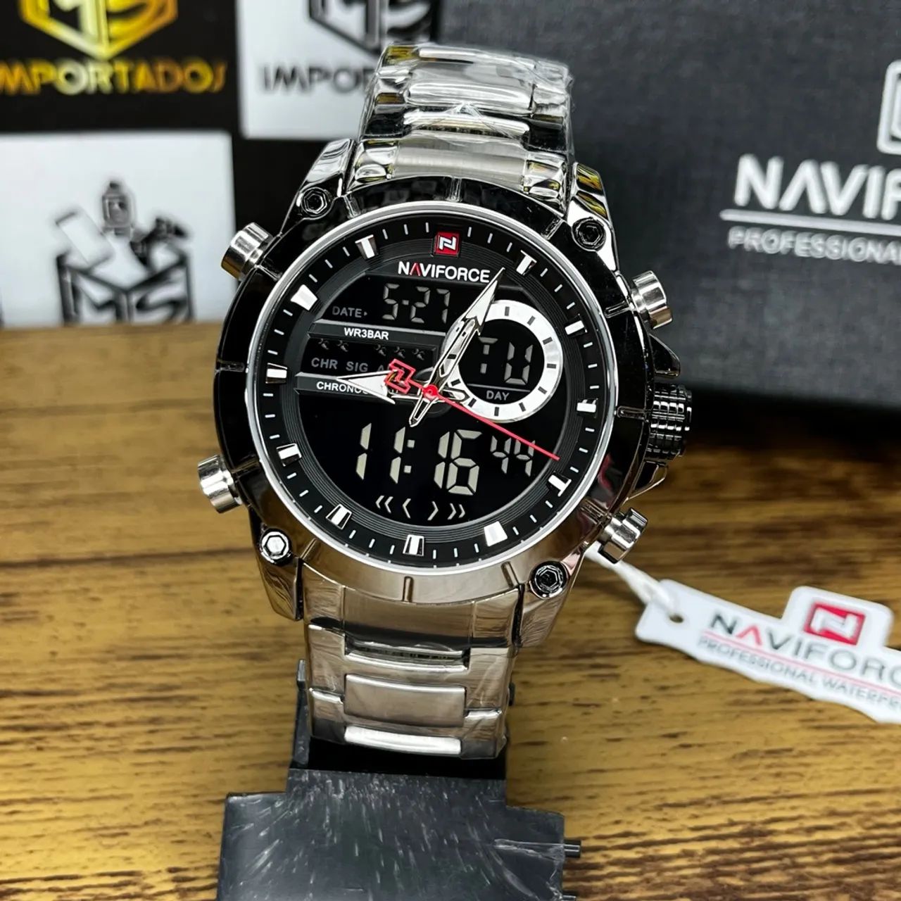 Relógio Naviforce Analógico e Digital - Foto 2
