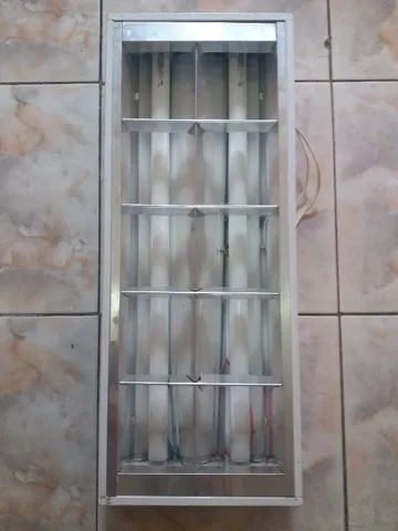 Kit de 3 luminárias de embutir da marca Blan
