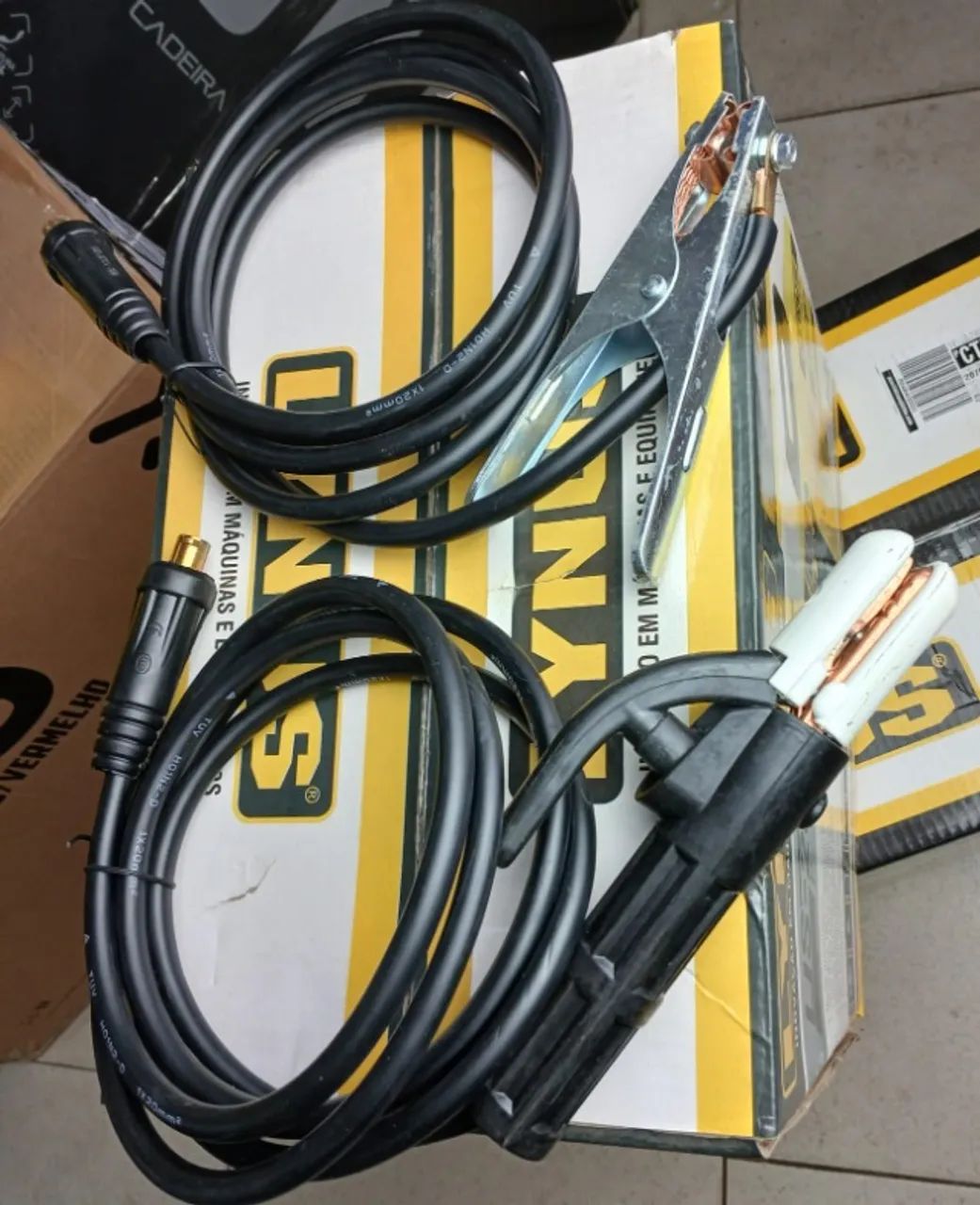 Maquina de solda nova na caixa mma e tig 200A em oferta poucas unidades - Foto 5