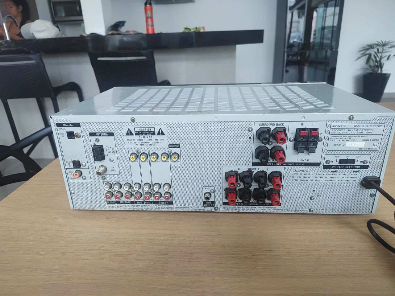 Receiver Sony STR 870P 190w - Foto 5