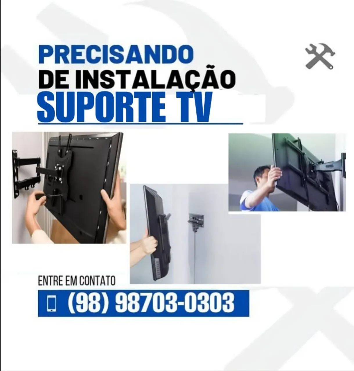 Instalação de Suporte para TV