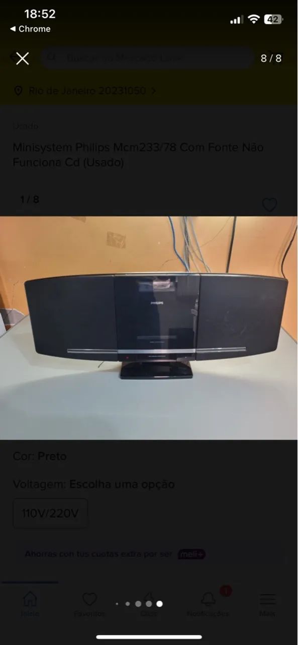 Microsystem Phillips radio/cd/mp3 - Foto 4