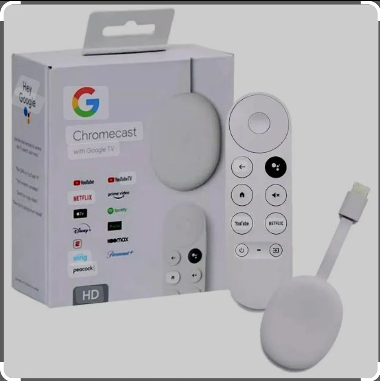 Chromecast com Google TV - Novo