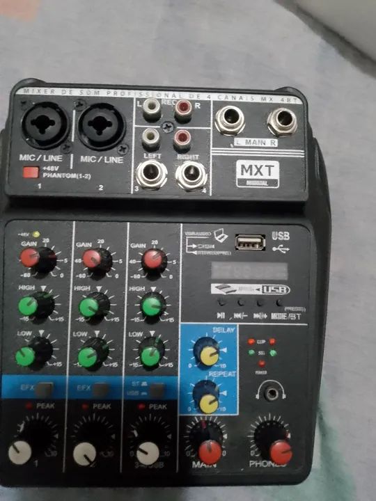 Mesa de Som 8 Canais - Mixagem Profissional - Foto 2