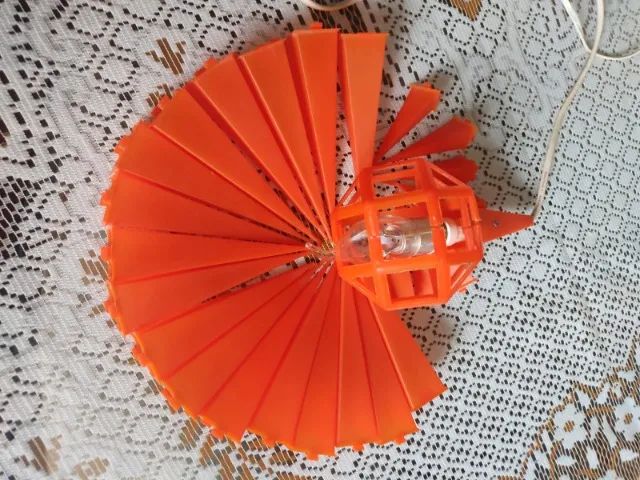 Luminária / Abajur Estrela Laranjada! - Foto 4