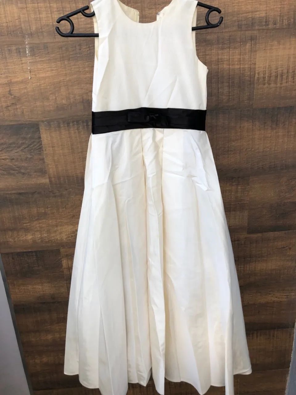 Vestido Infantil Bege