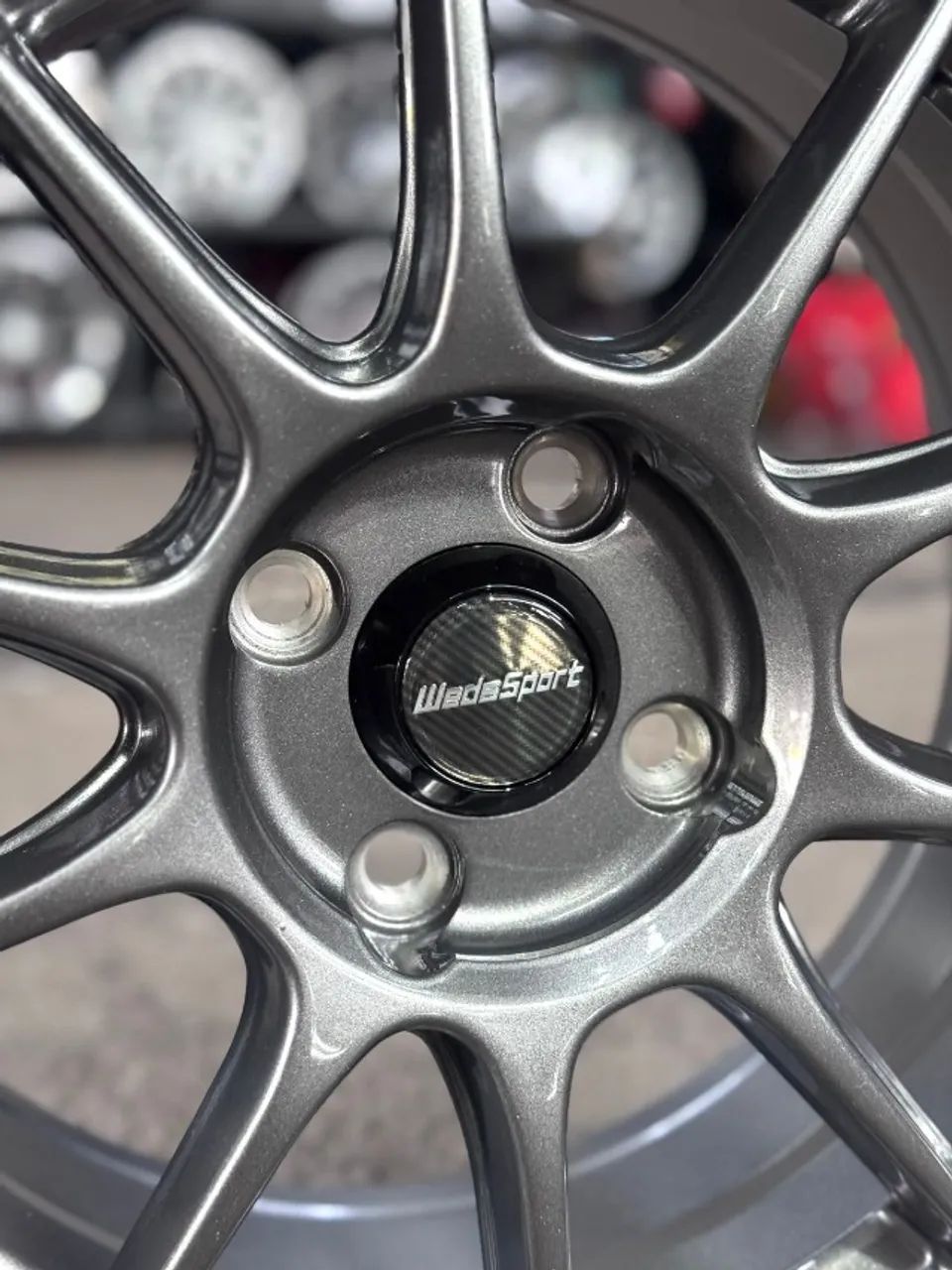 Rodas Wedsport Gunmetal grafite aro 15 - Peças para carros, vans e