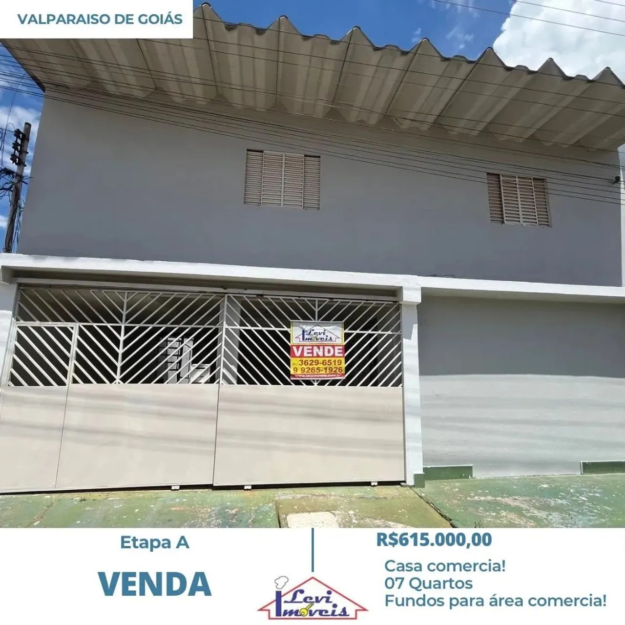 Oportunidade Imperdível - Casa Comercial à Venda no Valparaíso de Goiás!