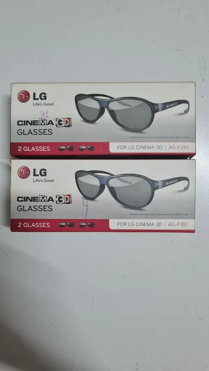 Óculos 3D LG 