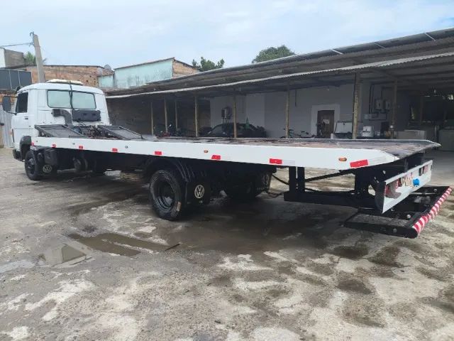 Caminhão plataforma, guincho VW 8-160 2012 - Foto 6