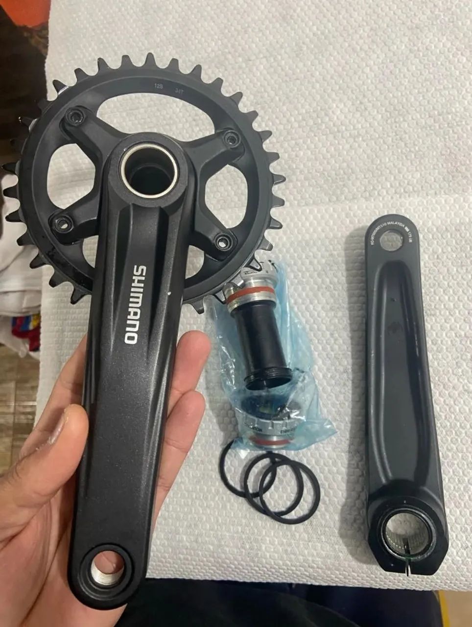 Pedivela Shimano 5100  + Coroa e Central - Foto 3
