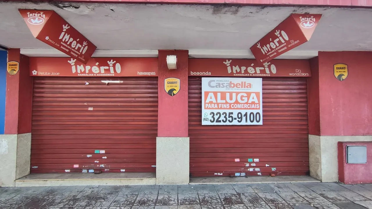 LOJA DISPONIVEL PARA ALUGAR EM CAMPINAS, GOIÂNIA-GO, NA AVENIDA 24 DE OUTUBRO