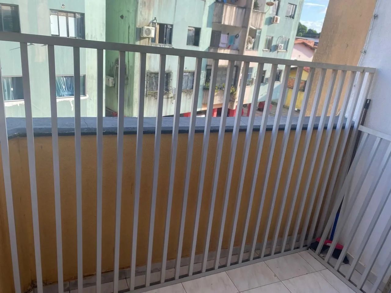 Grade de proteção para sacada de alumínio