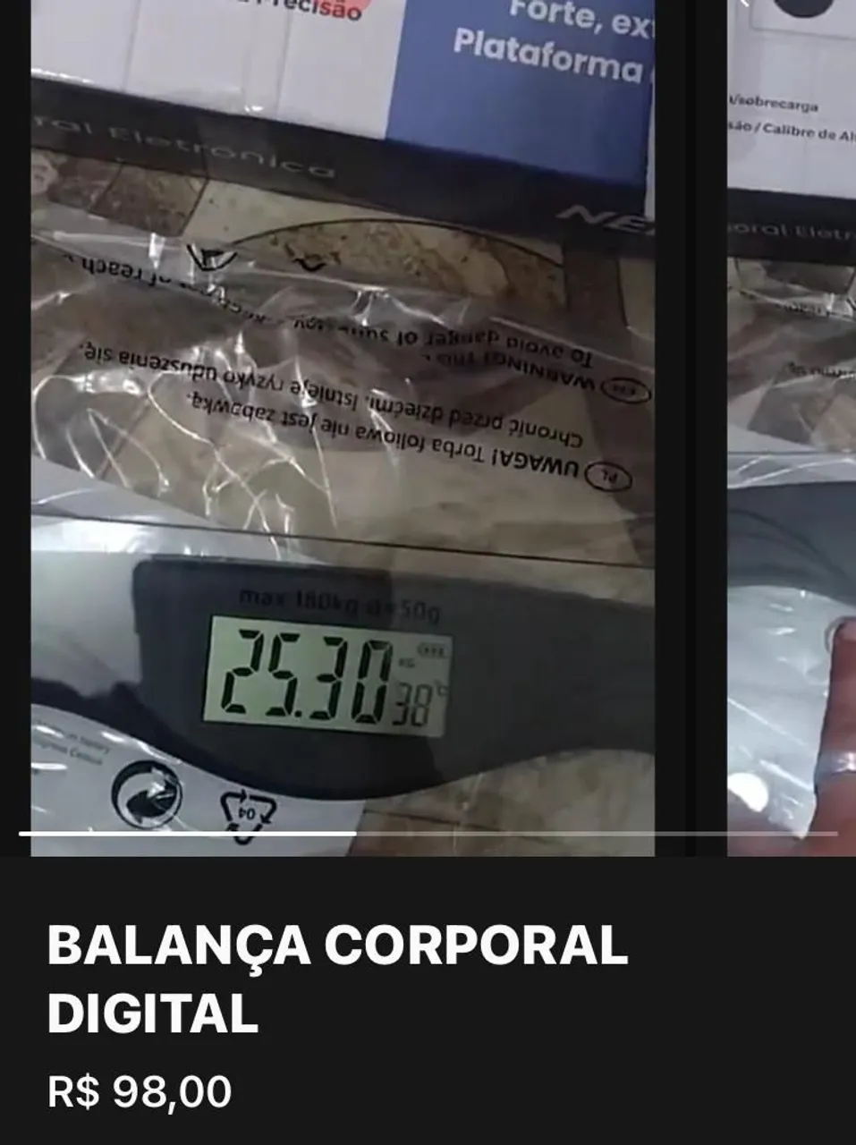 Balança Corporal Digital -