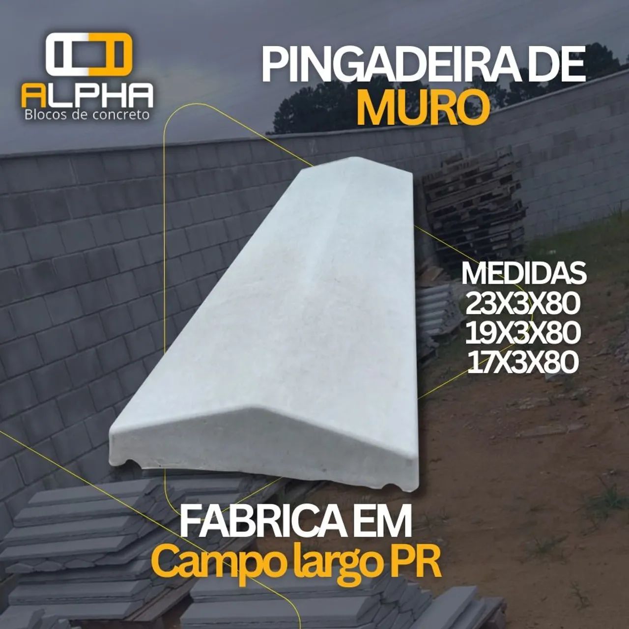Pingadeira para muro - direto da fábrica 