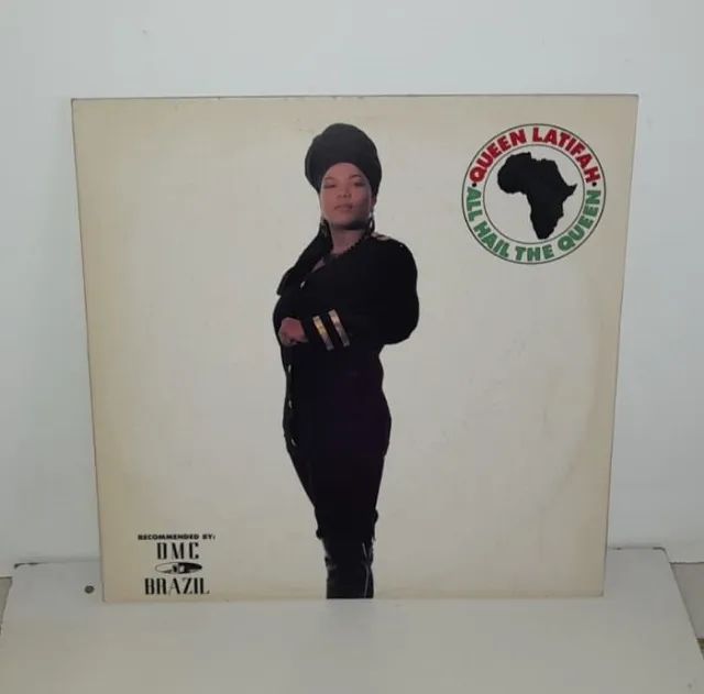 Queen Latifah,Lp All Hail The Queen,Com Encarte,Stiletto,1990