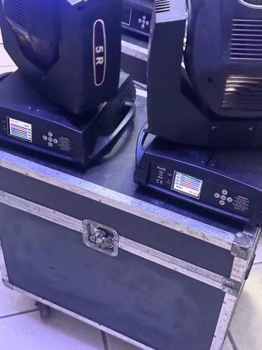 Par na case Moving beam 5r Blue Light  - Foto 2