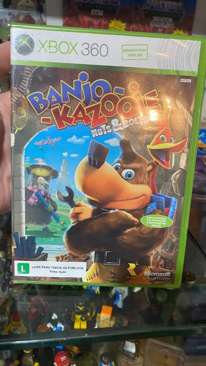 Banjo Kazooie / Xbox 360 Lacrado Usa Black Label Original