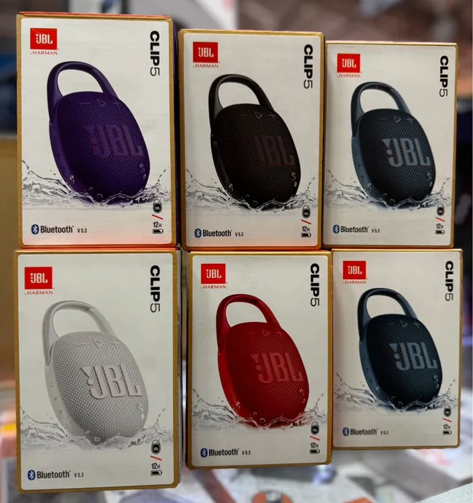 Caixa de Som JBL Clip 5 - Diversas Cores