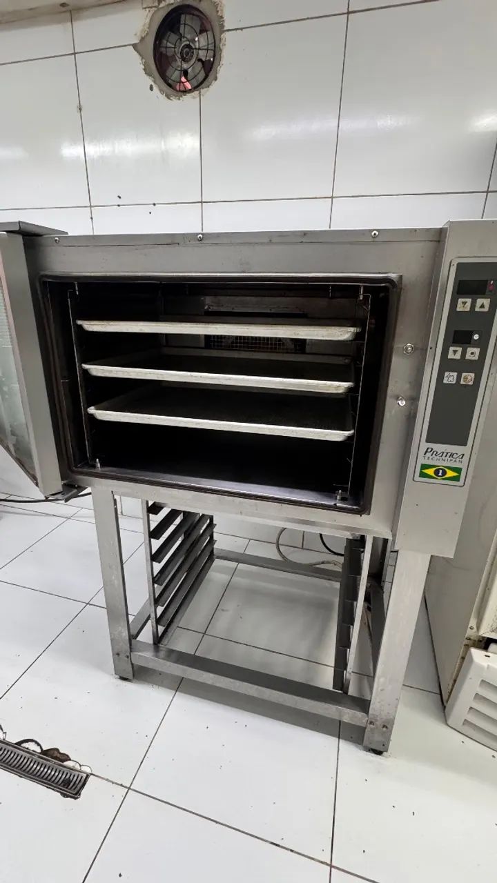 Forno Elétrico Prática Turbo HPE 80 Inox Profissional - Foto 3