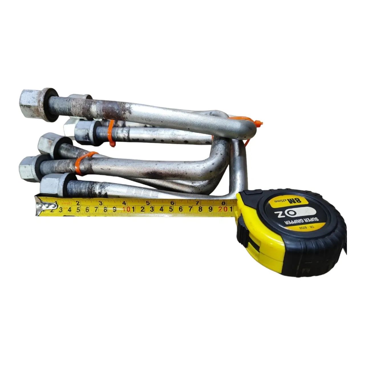 KIT GRAMPO MOLA EIXO DIANTEIRO TECTOR 17E210 20CM  E4187 - Foto 7