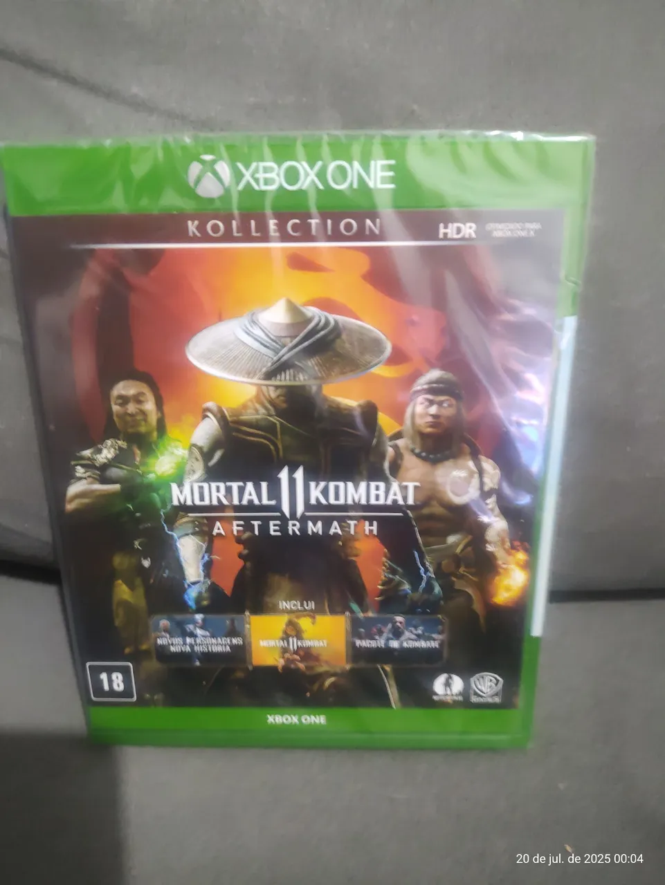Mortal Kombat 11 Aftermath - Xbox One lacrado