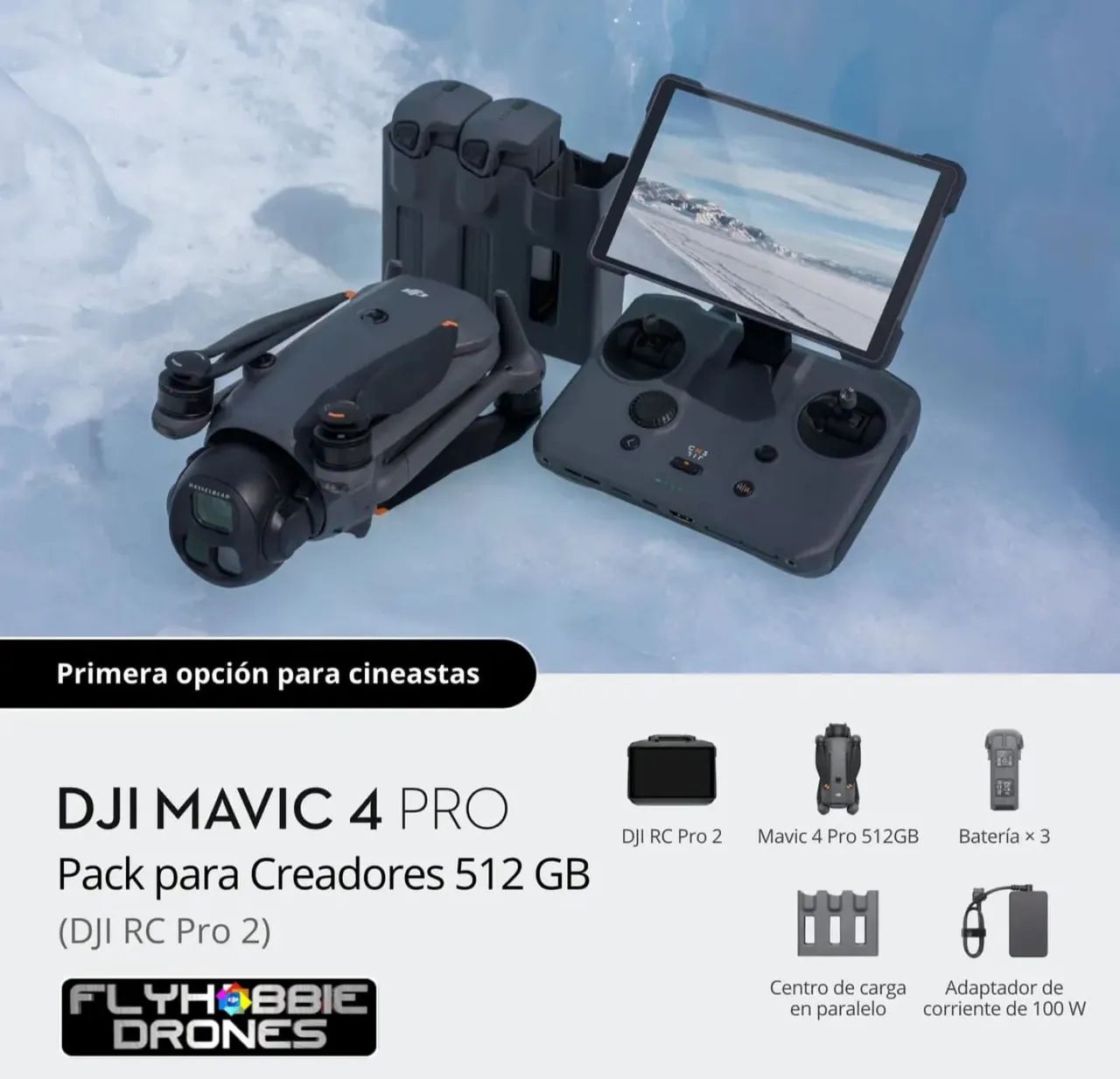 Dji Mavic 4 pró Creator Combo BR Anatel + 1 ANO DE GARANTIA DJI BRASIL - Foto 3