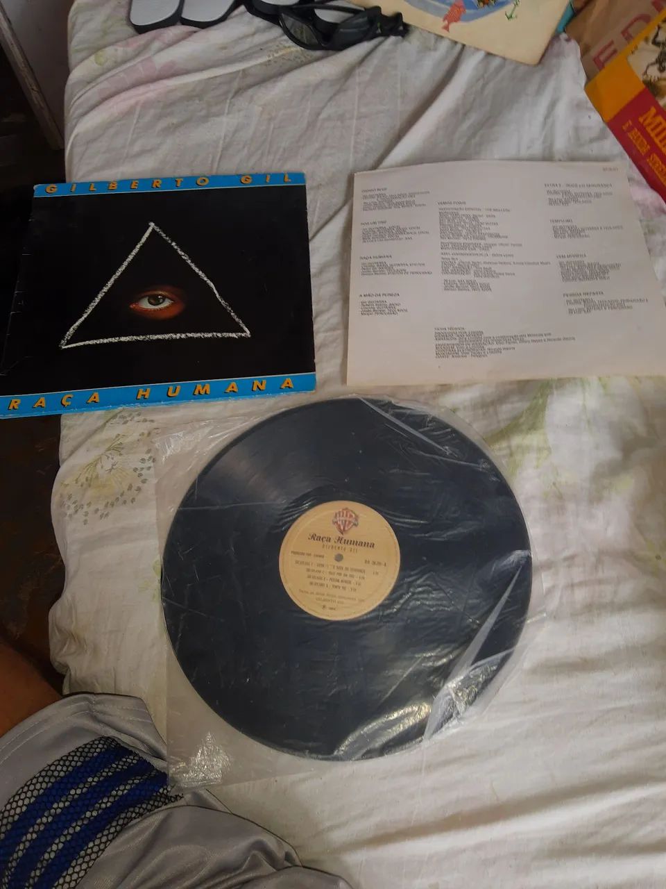Disco de Vinil Gilberto Gil - Raça Humana - Foto 3