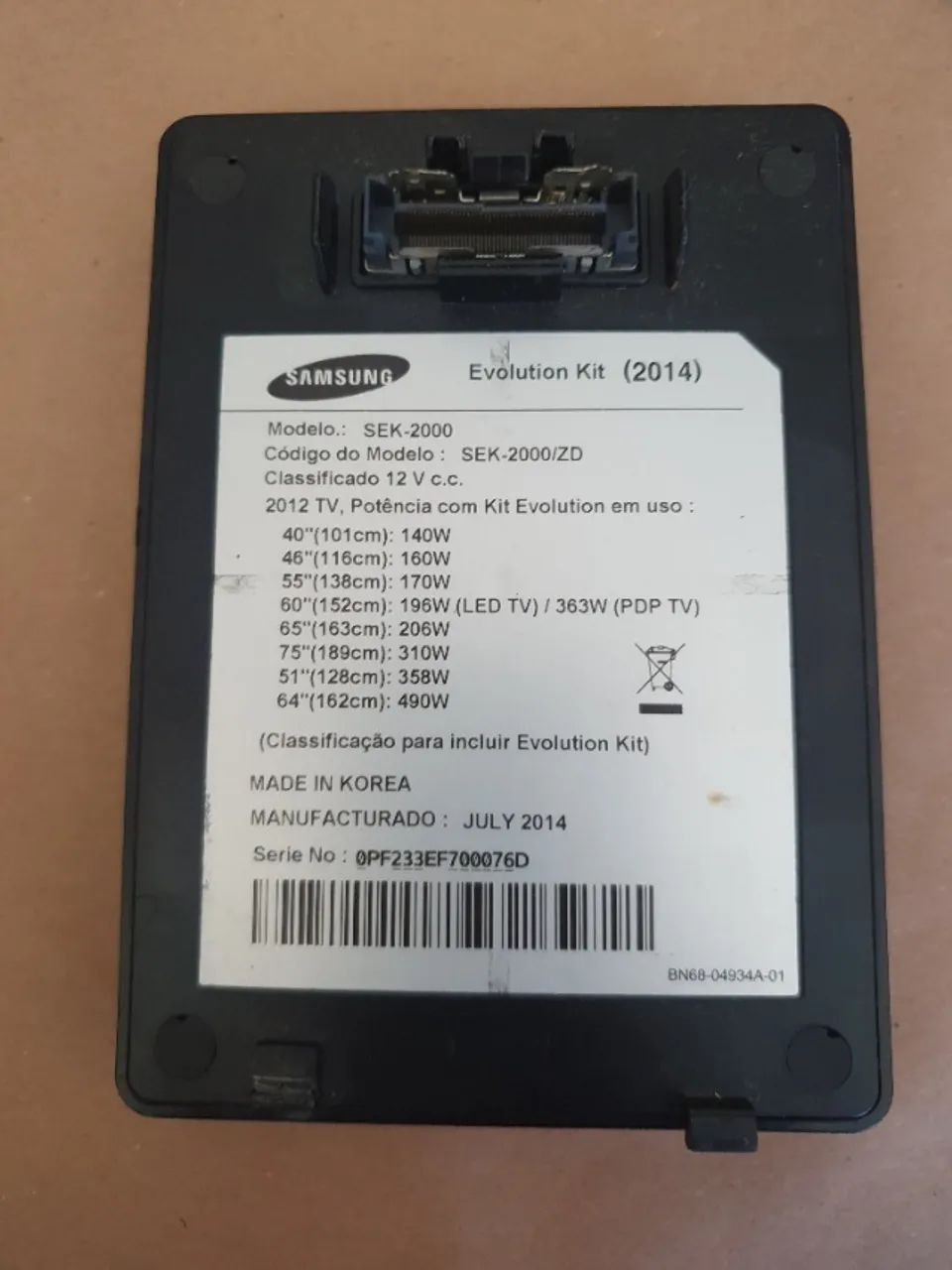 Samsung Evolution Kit para TVs de 40 a 64 polegadas SEK-2000 - Foto 4