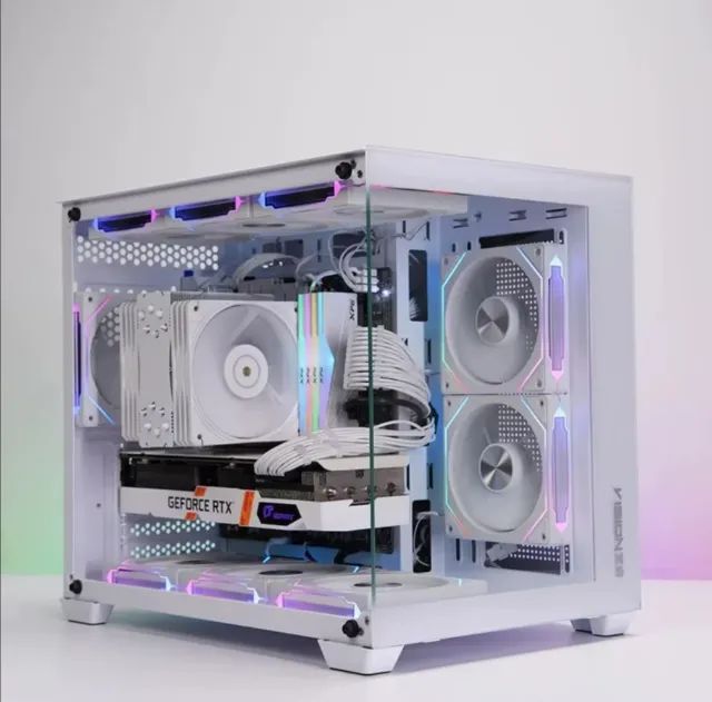 Cooler argb Prism 4rs Branco 12cm - Unidade - Foto 4