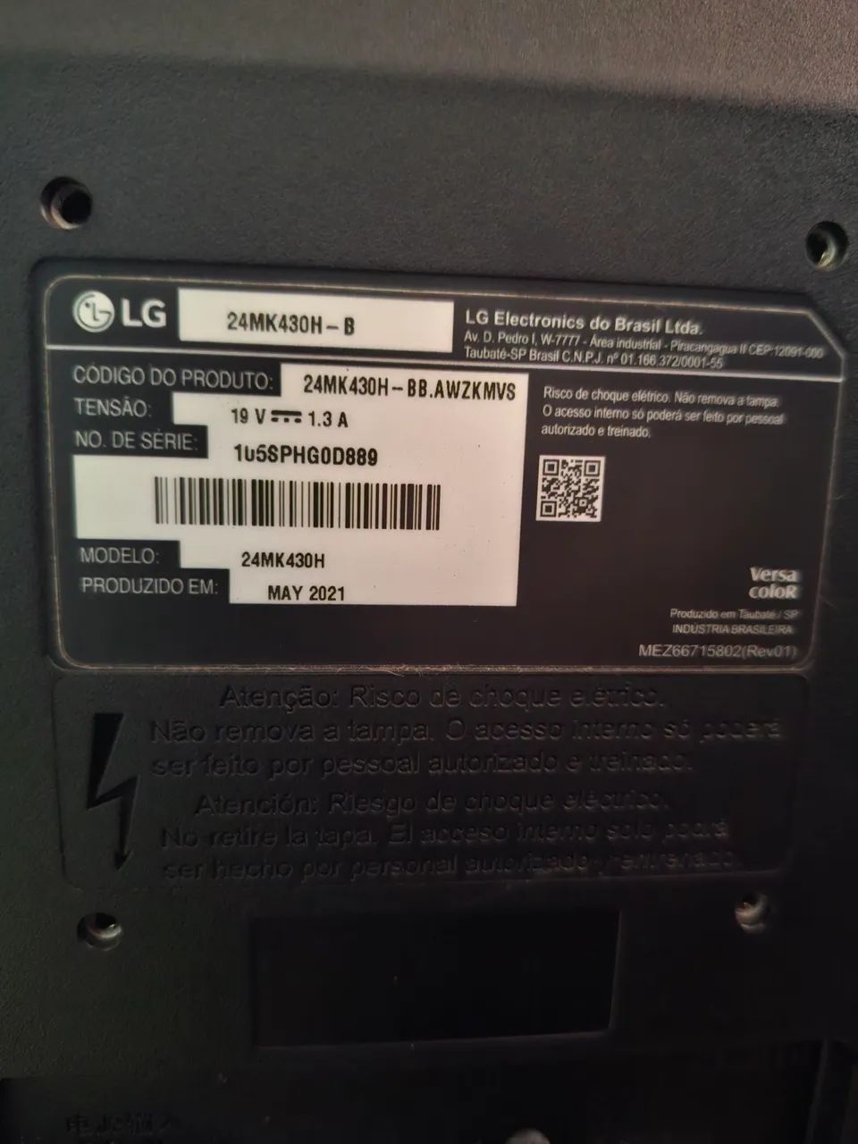 Monitor LG 21" com defeito - Foto 4