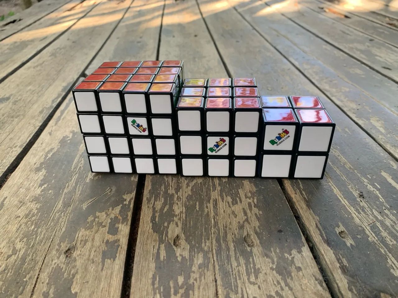 Pacote Rubik S - Bucle Trio (2x2 Mini + 3x3 Cube + 4x4 Master) | Usado como novo