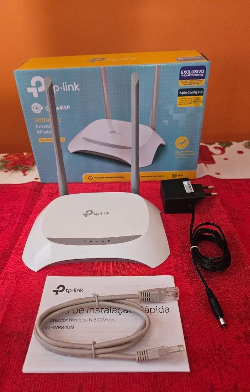 Roteador Tp Link WR840N 300Mbps64374419073667120