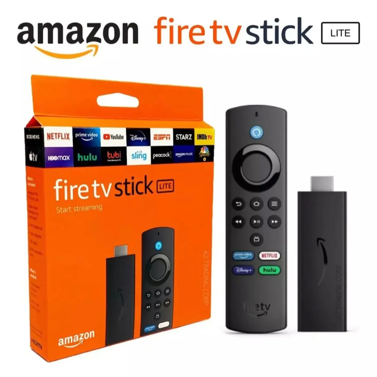 Fire TV Amazon Stick com Controle Remoto por Voz com Alexa Streaming em FHD