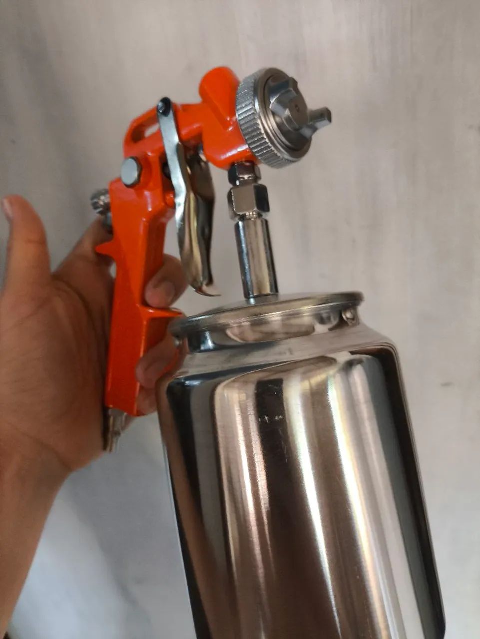 Pistola de Pintura com Recipiente de 1 Litro - Foto 4