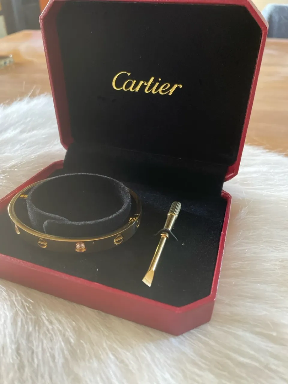 Pulseira Cartier Love Original